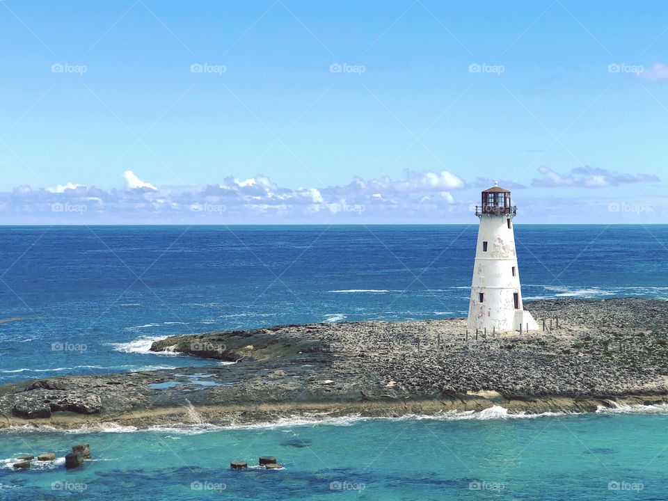 Lighthouse views in the Bahamas