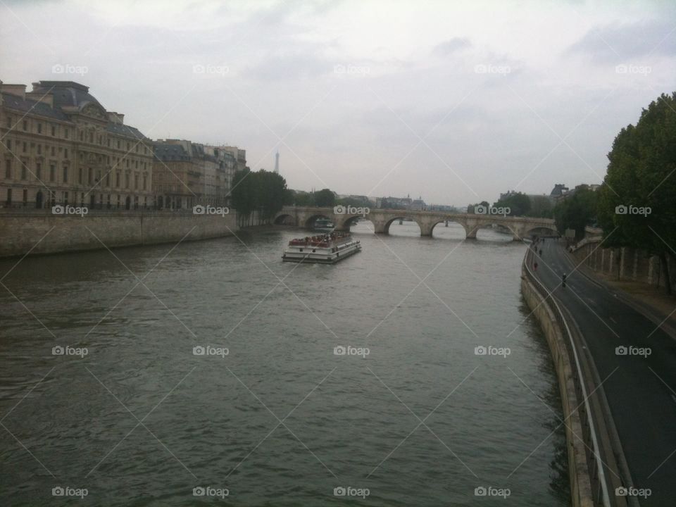 River, Water, Bridge, Canal, Travel