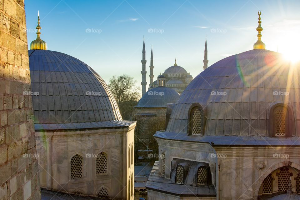 A capture from window at Hagia Sophia!