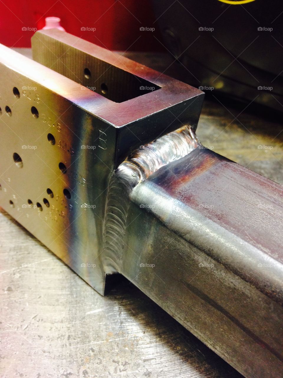 Welds combined with color
