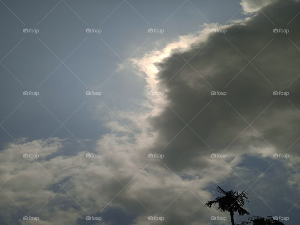 A rainy day Sky photography