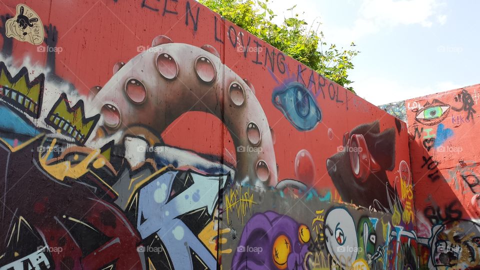 Graffiti, Vandalism, Art, Spray, Street