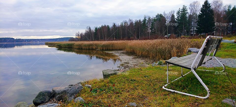 Relaxing by The lake