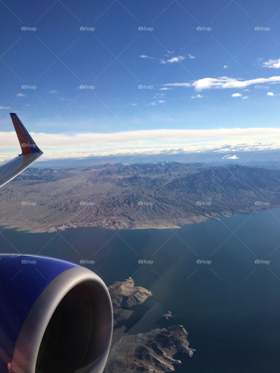 Flying into San Diego