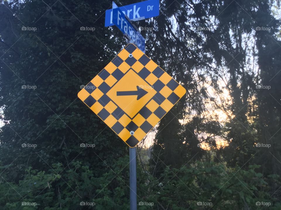 Street Sign on the corner