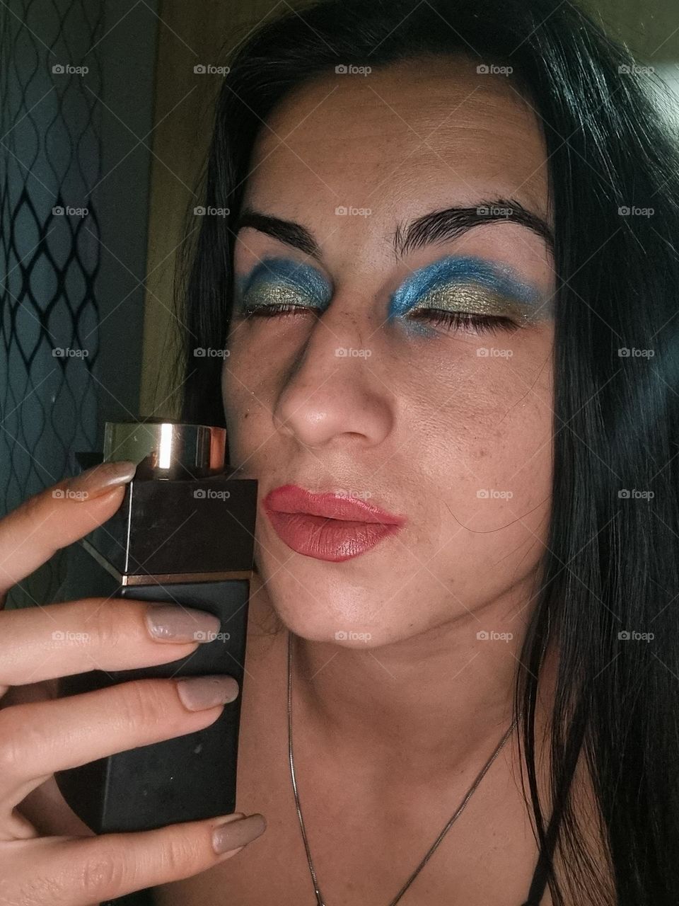 Original model with yellow and blue shading