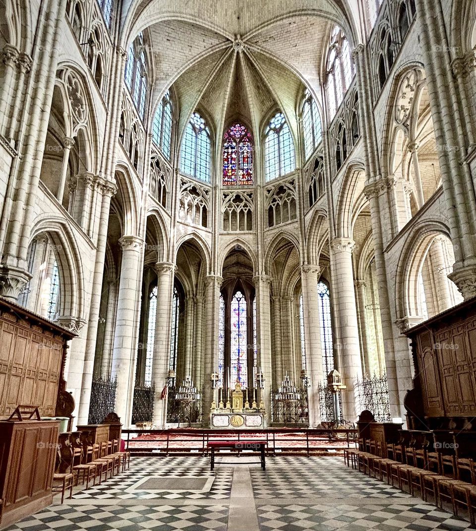 Cathédrale Saint Étienne , Meaux Septembre 2023 . 