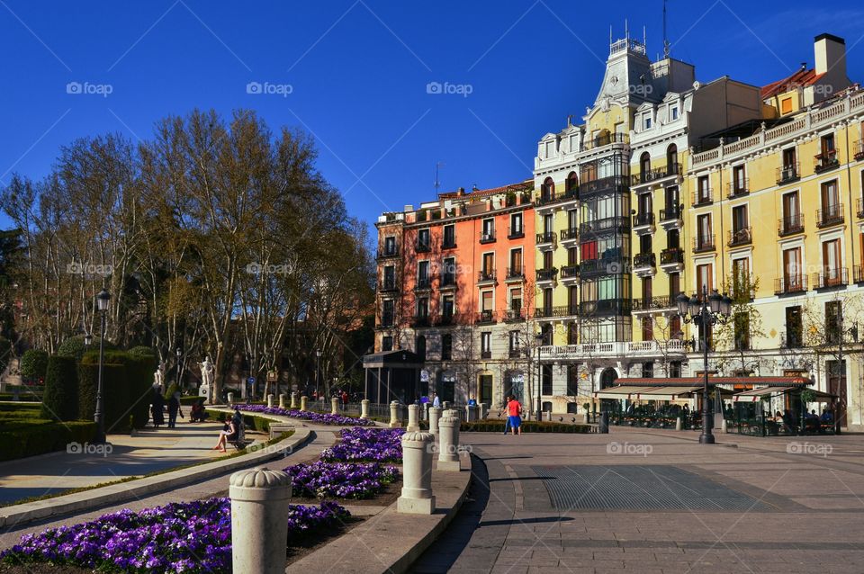 Plaza de Oriente, Madrid. Plaza de Oriente, Madrid