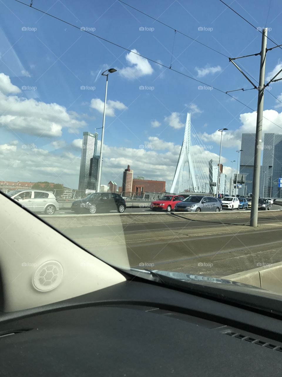 Driving 
Bridge
Rotterdam 
Tourist 
Netherlands 