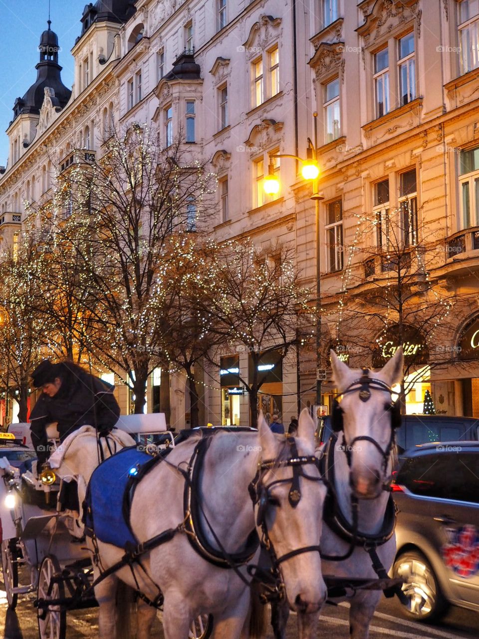 Parisian street, Prague, Czech Republic