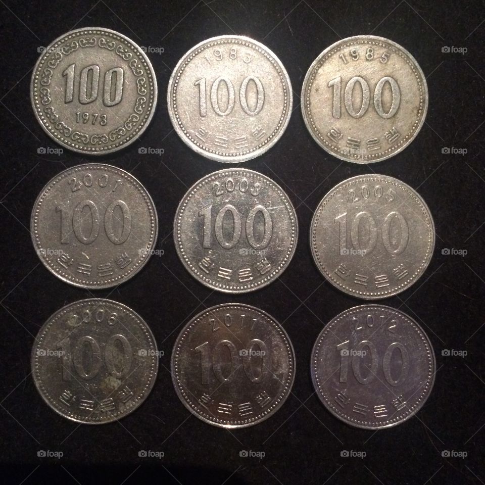 Korean coins