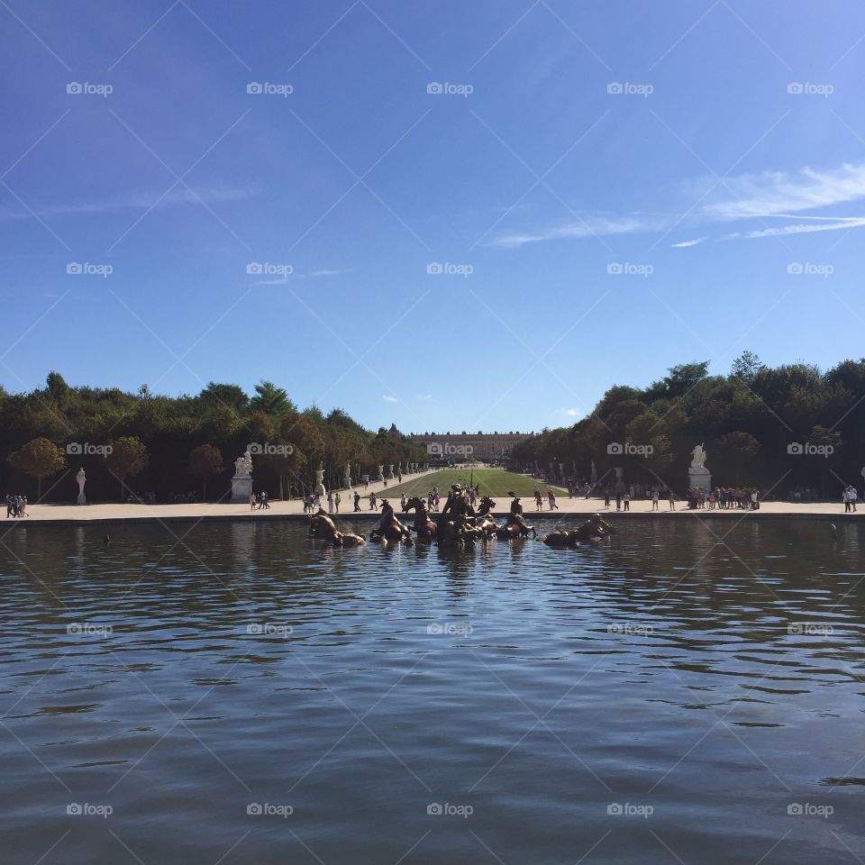 Versailles pond