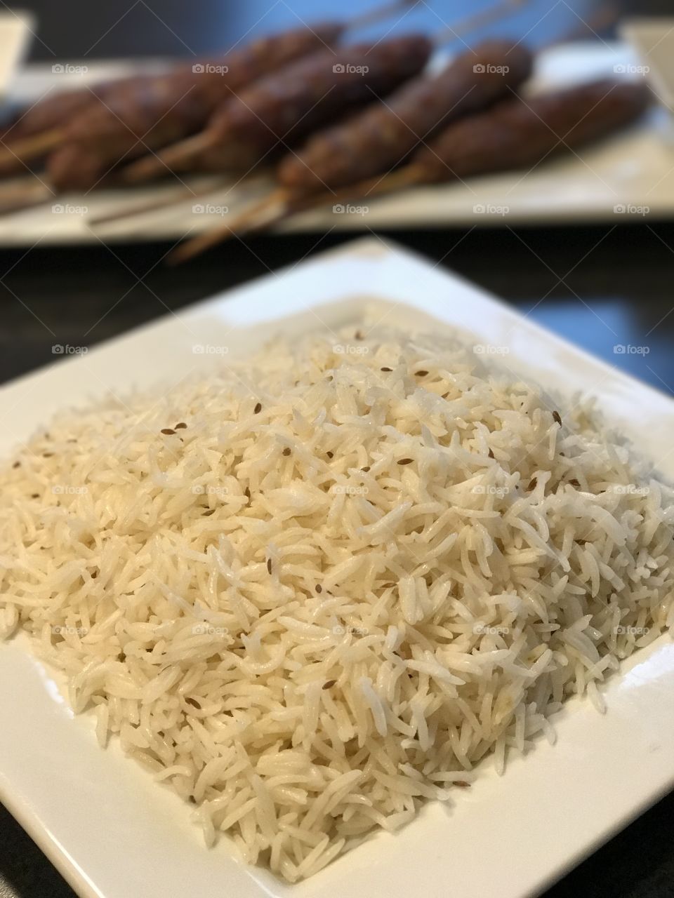 White rice