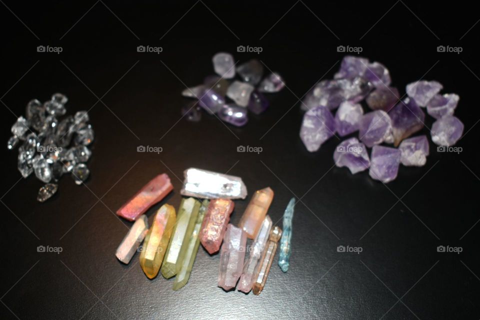 Crystals Gemmy Aura Quartz Tibetan Quartz Double Terminated Geology