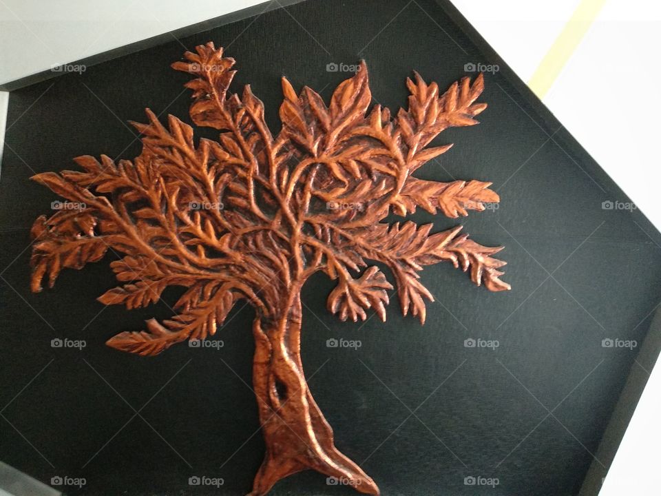 Antiq tree in my office metal sheet cutting