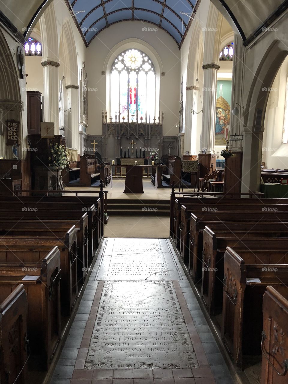 One final photo of this Exeter churches interior.