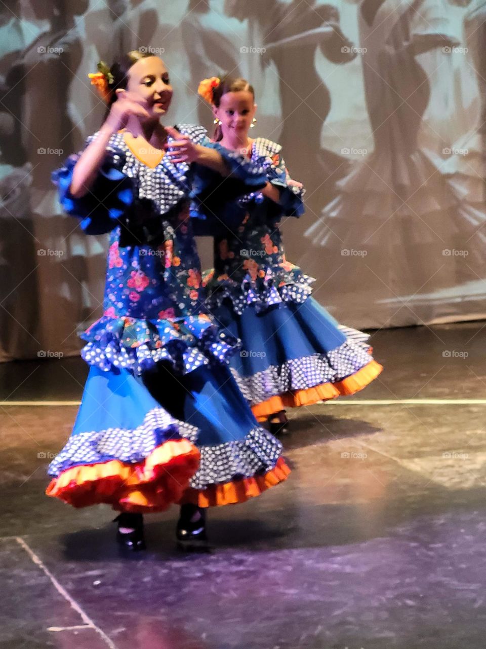 Spanish dance in the theatre