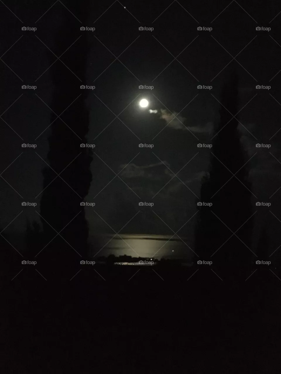 moon & sea