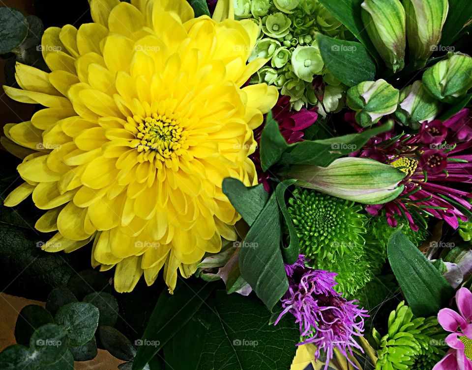 Yellow bouquet 