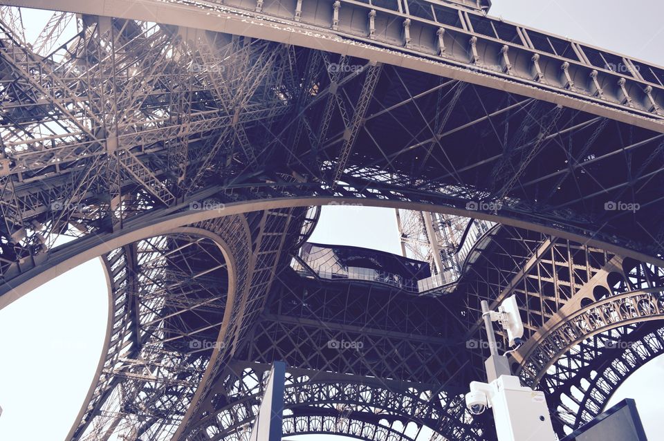 Under the Eiffel Tower