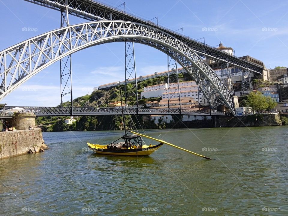 an Iron bridge