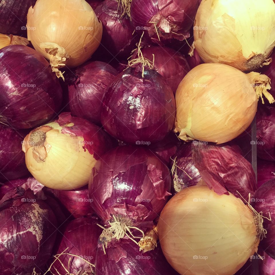 Onion close-up