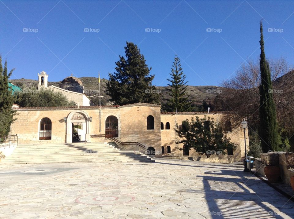 Agios Neophytos Monastery, Tala, Cyprus.