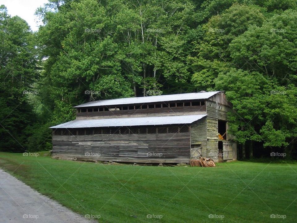 Smokey Mountains barn
