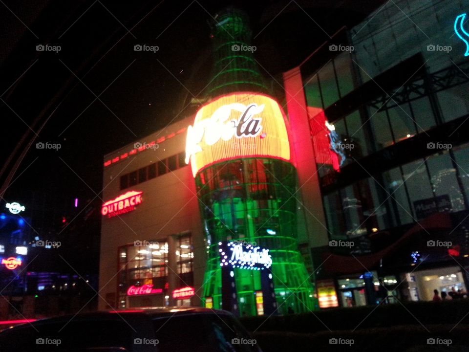 Coca-Cola taking the spotlight in Vegas! Woooooooooooooooooo!!!!!!!!!!!!!
