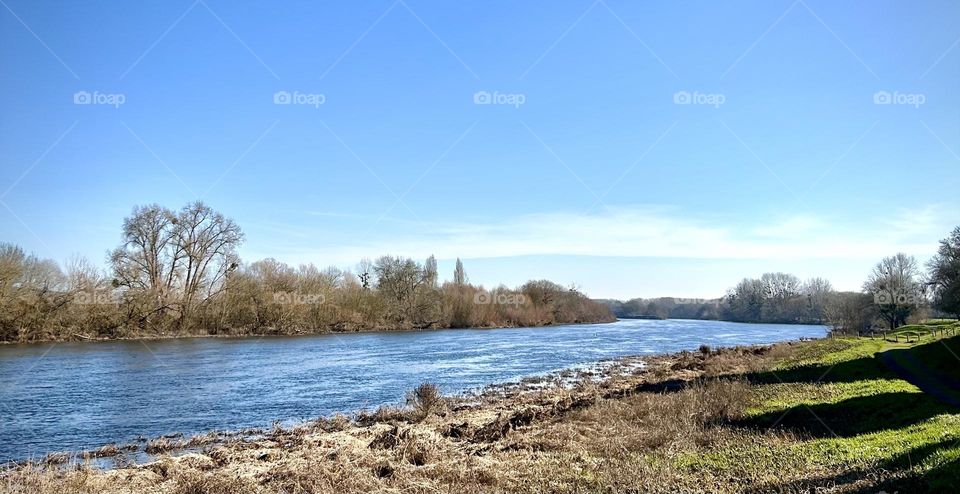 River Vienne , February 2023 . 