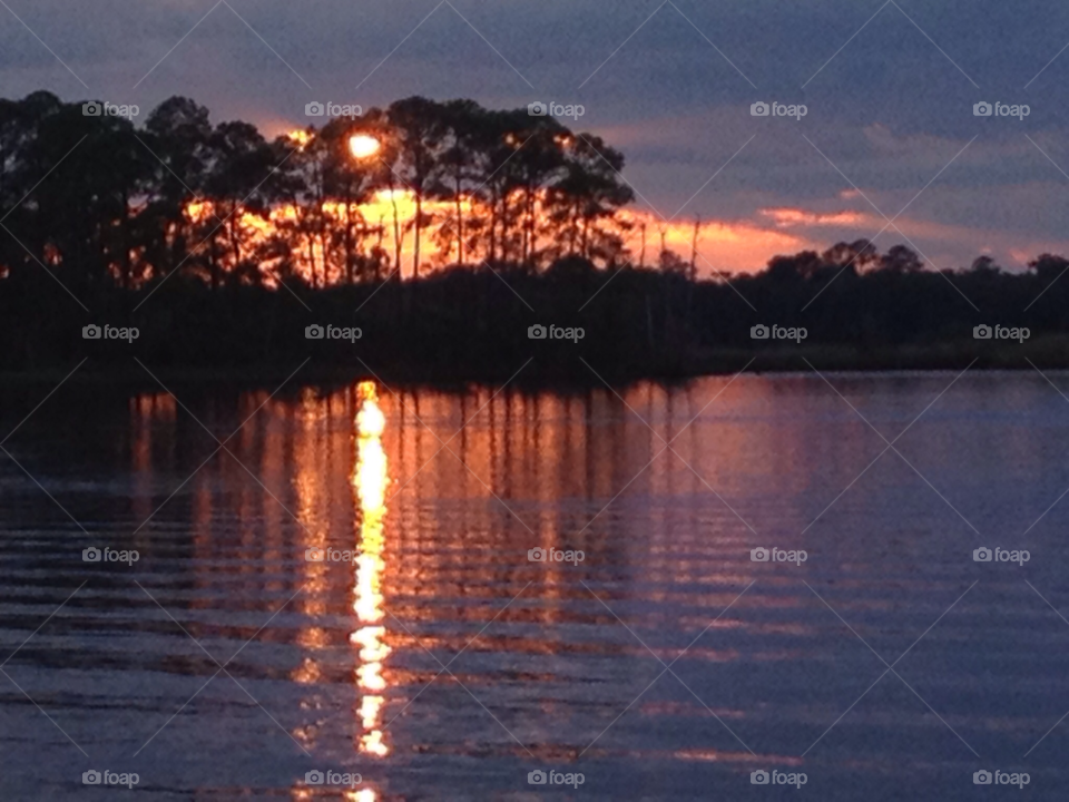 freeport florida sunset sun water by justtinkerbell