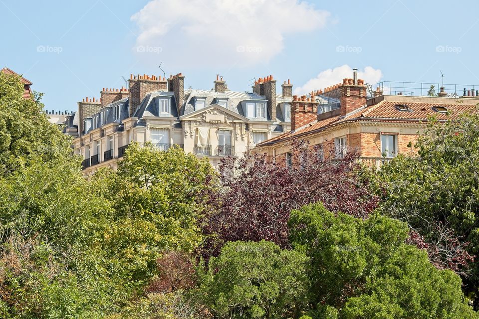 old house in the city