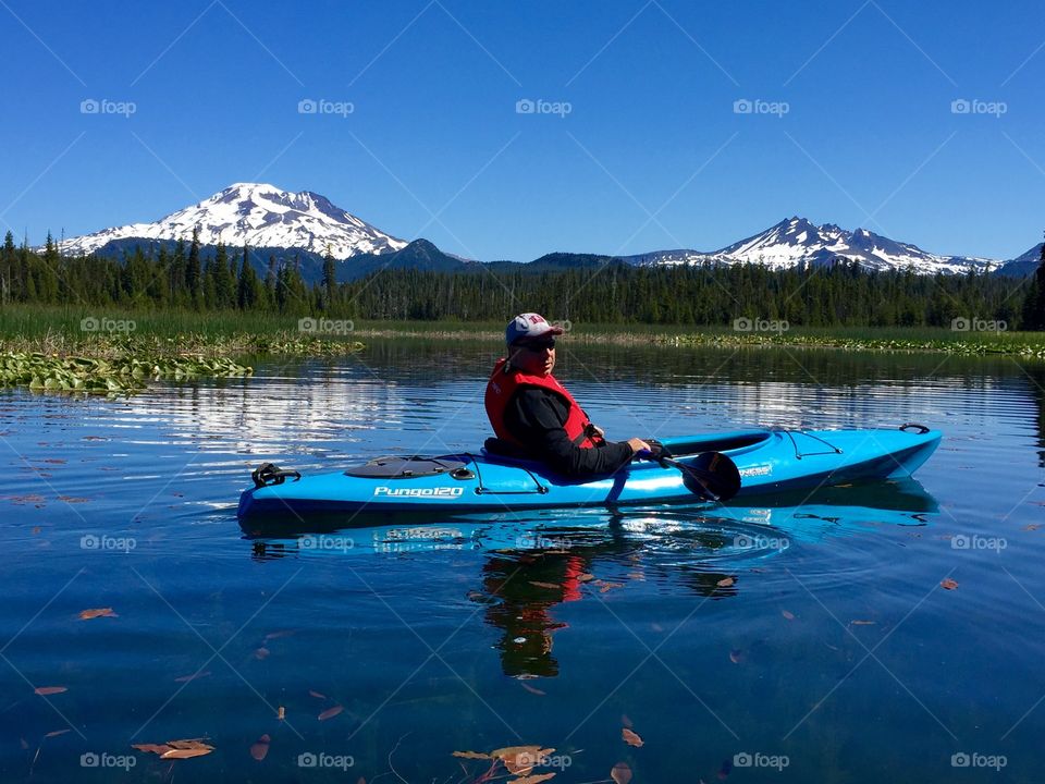 Canoe, Water, Lake, Recreation, Kayak