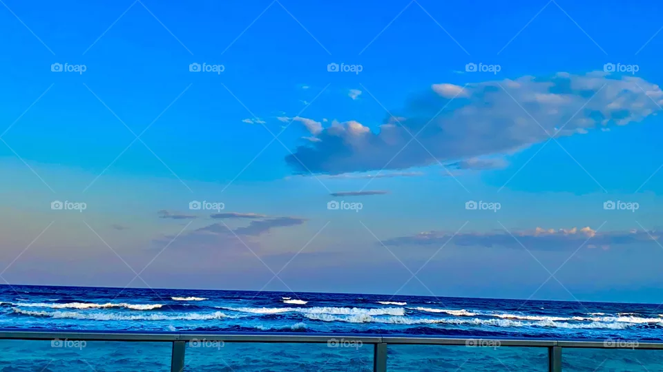 Magic Autumn Waves - Larnaca Cyprus 