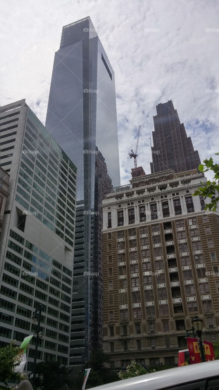 Clouds Over Skyscrapers