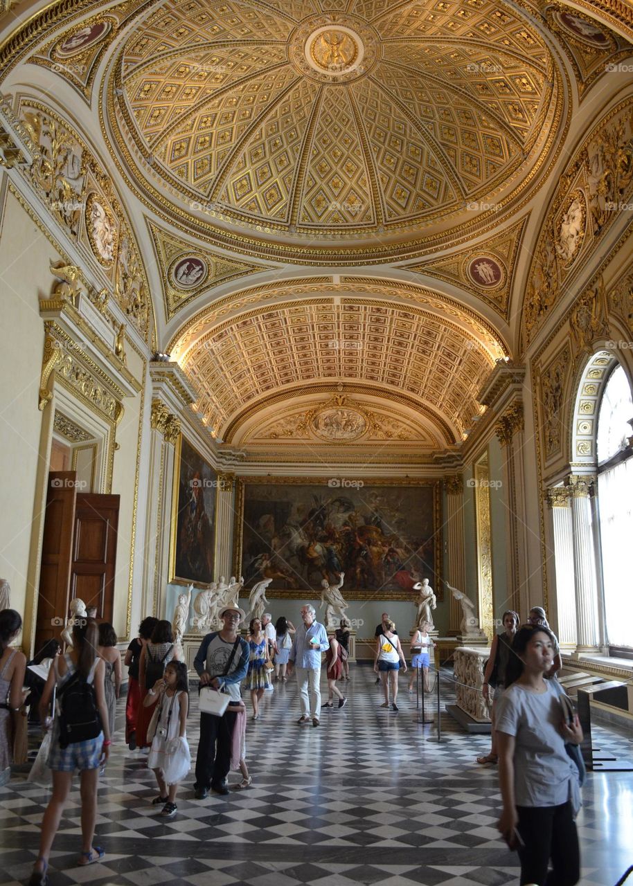 Crowd, Florence, Italy