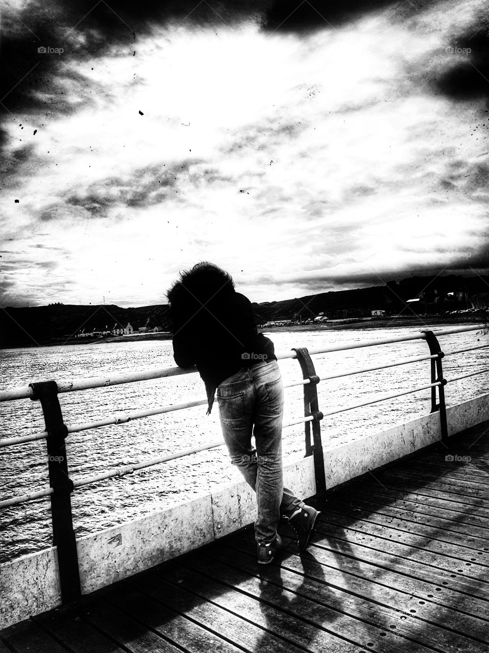 overlooking saltburn beech