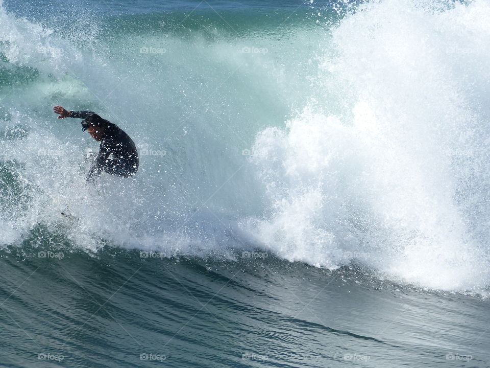 Surfer silhouette #3