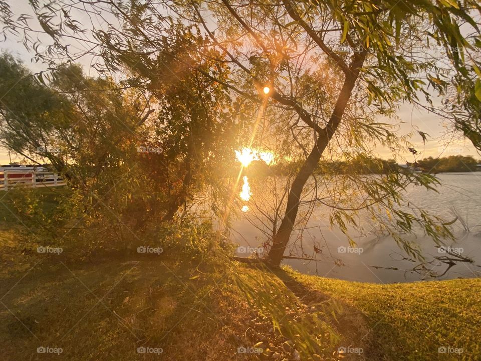 Today the Sun was Almighty big and Super Bright. Not until late in the Day Sunset was happening as Usual. 