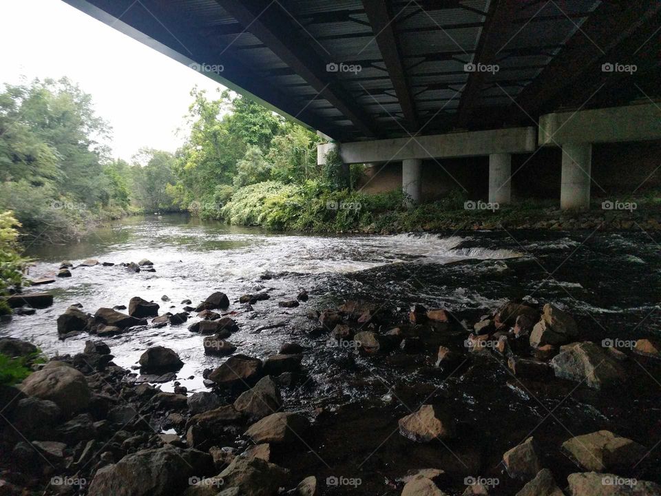 the bridge and the river