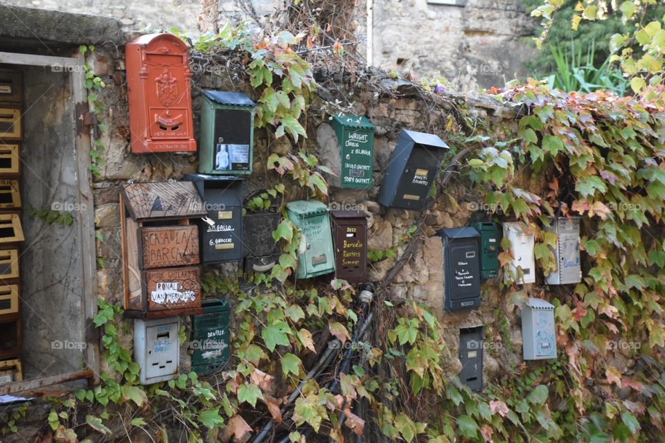 Postal boxes 