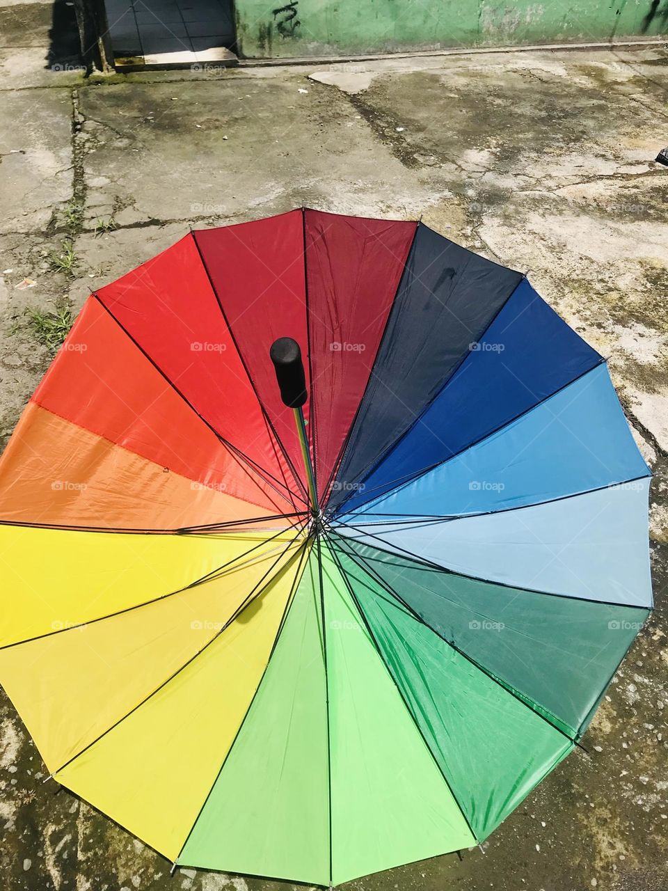 colorful umbrellas
