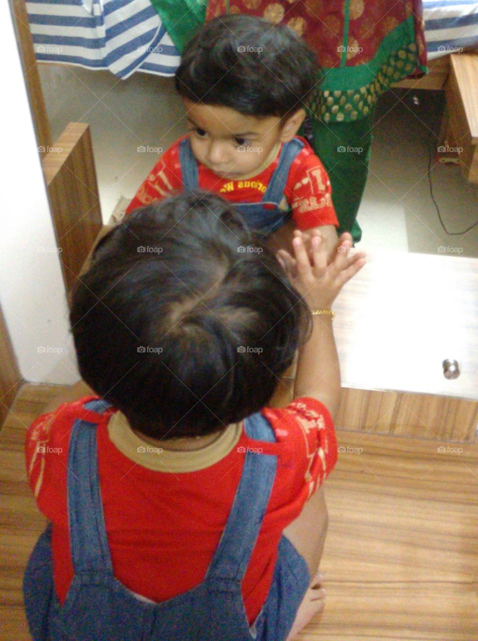 Beautiful ❤️ Reflection is the part of our life the way what we do now will reflects to us back later as well and yes, that's life !!!