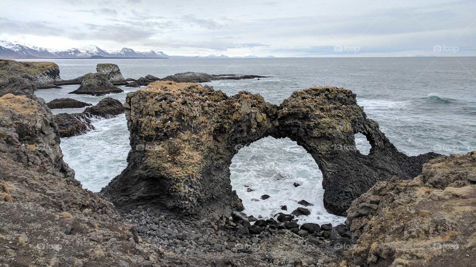 Gatklettur in Arnarstapi, Iceland