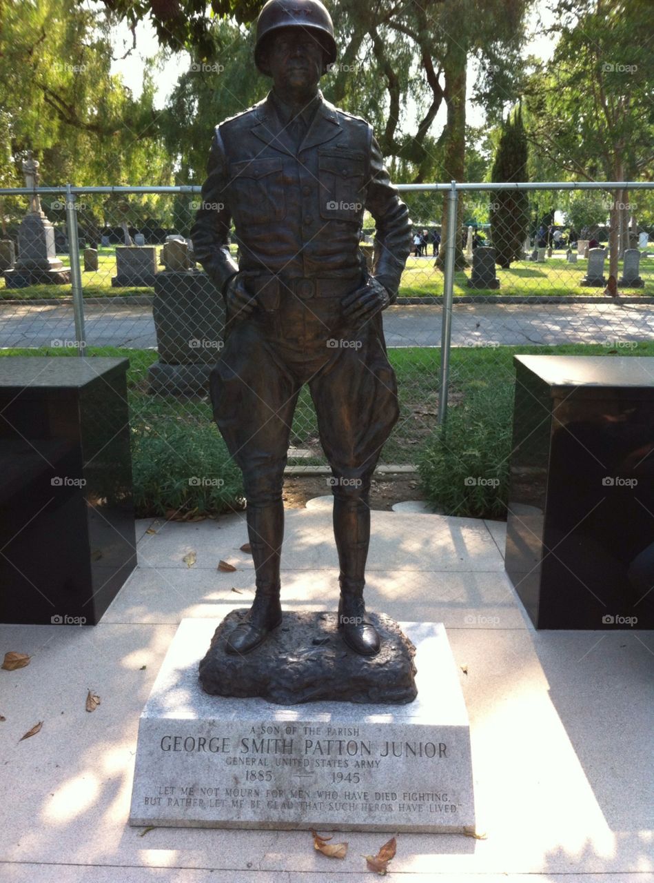 George Patton statue 