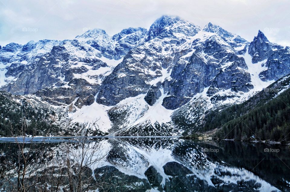 Snow, Mountain, Winter, Ice, Landscape