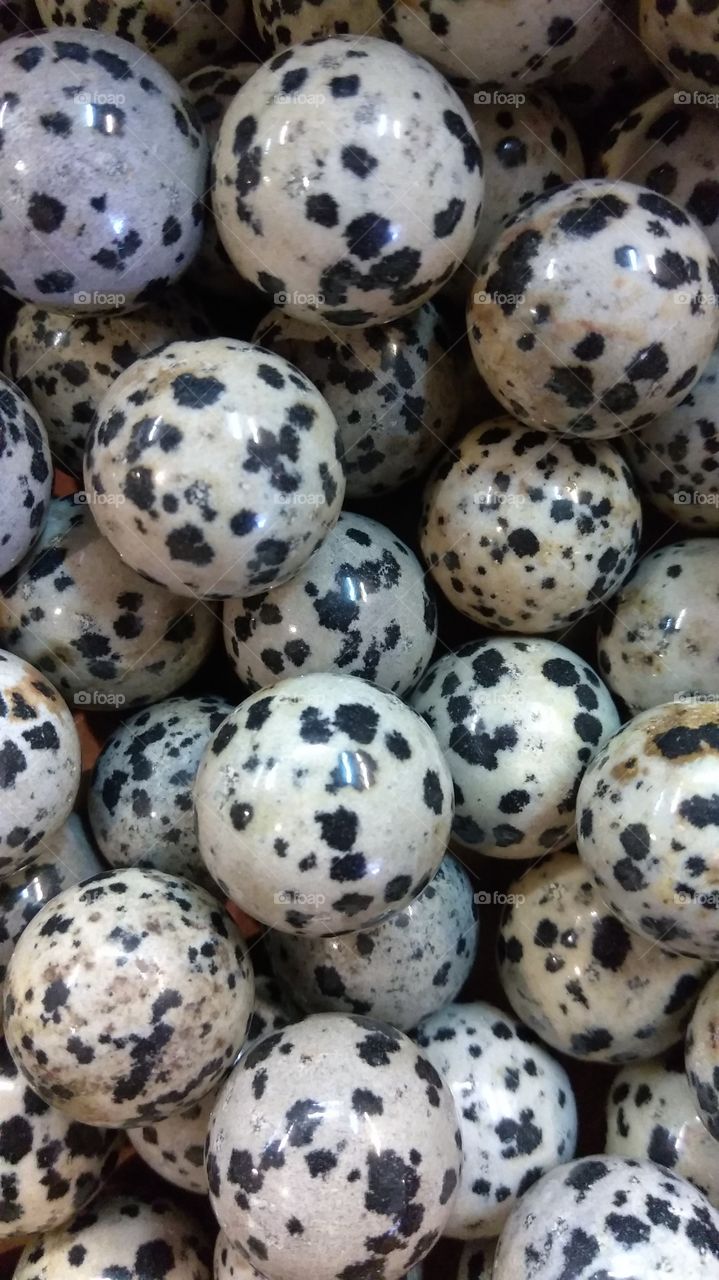 spotted gem balls