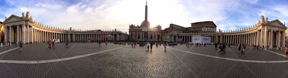 Vatican. Panoramic Vatican