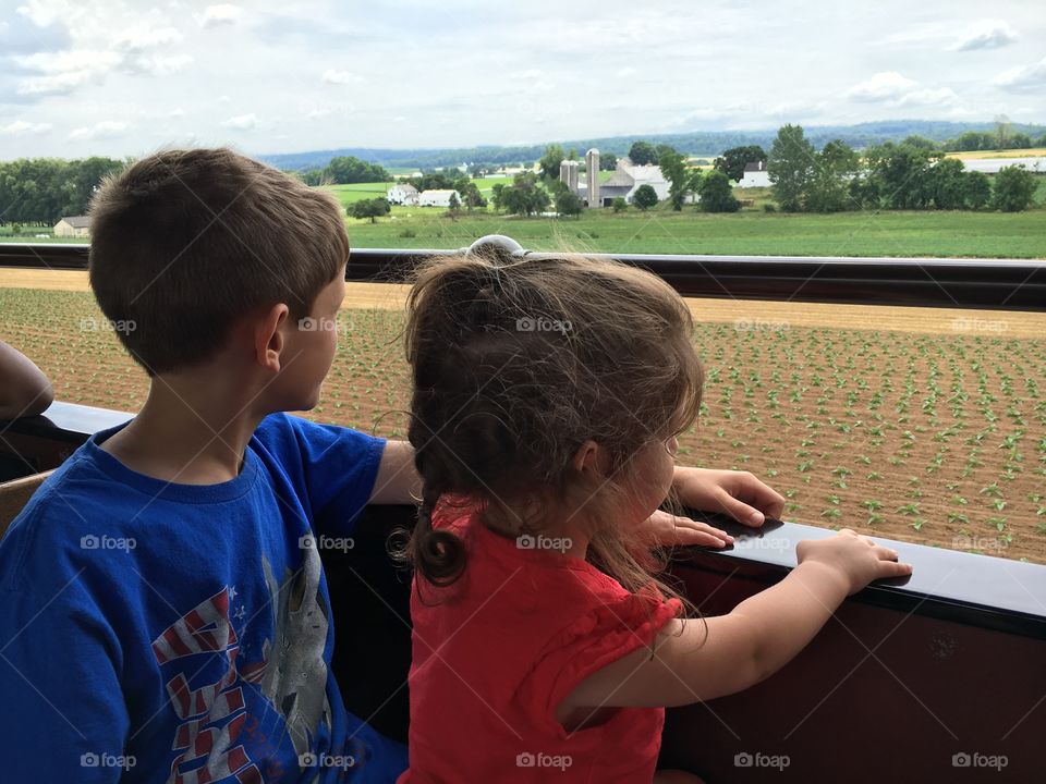 Train Window Watching