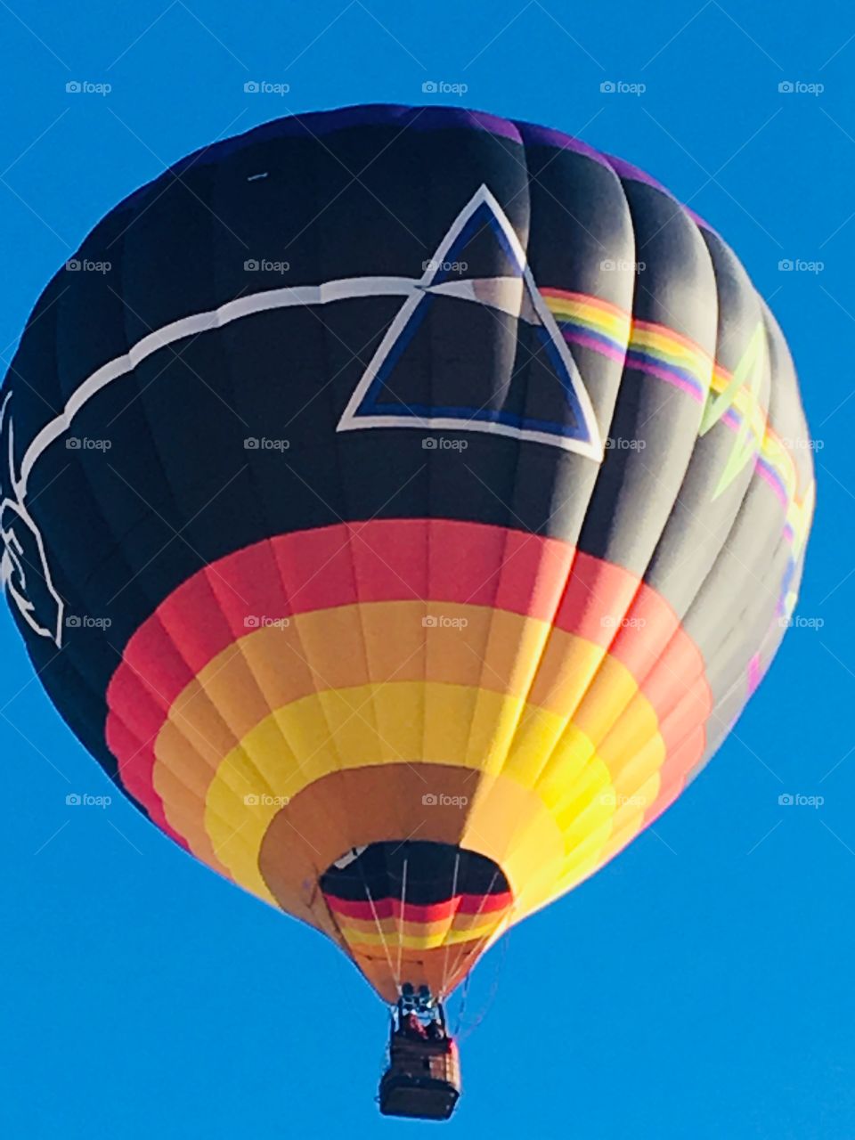 Morning Closeup if Hot Air Balloon